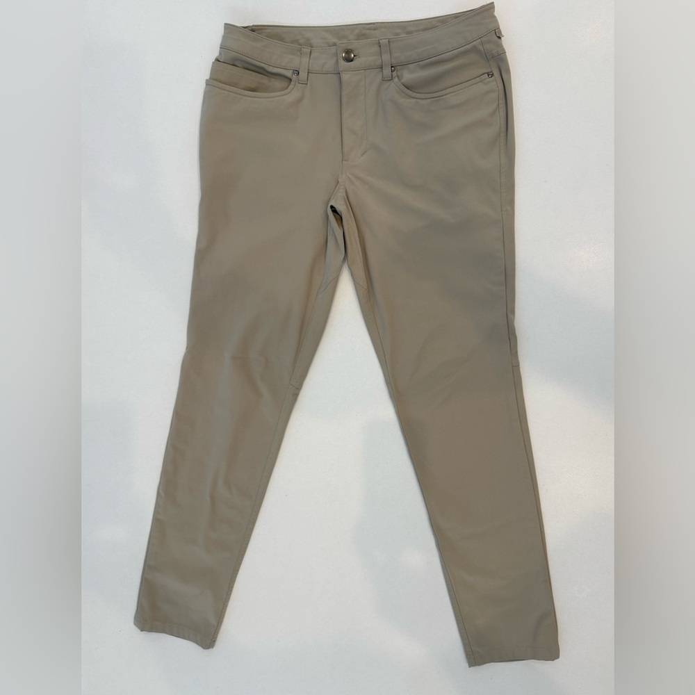 Lululemon Men's ABC Skinny Tan Pants 32x30